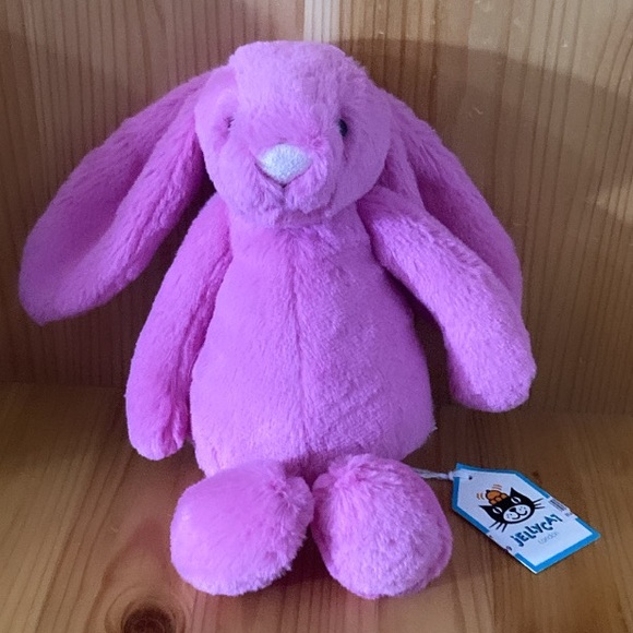 Jellycat Toys Jellycat Small Bashful Hot Pink Bunny Bnwt Poshmark